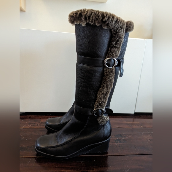 Blondo Canada Comina Black Waterproof Boots - Picture 6 of 14